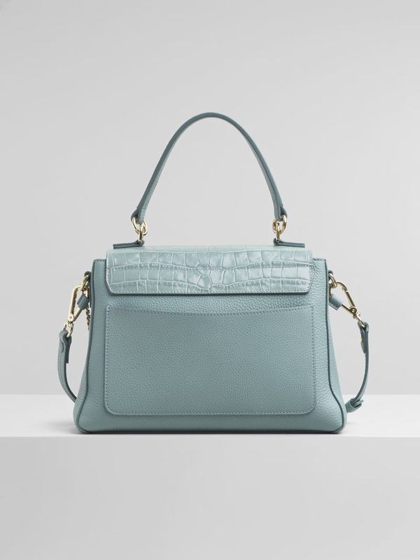 Chloé Bolsos Mujer Faye Day Azules Suede Cowhide BMHW85149